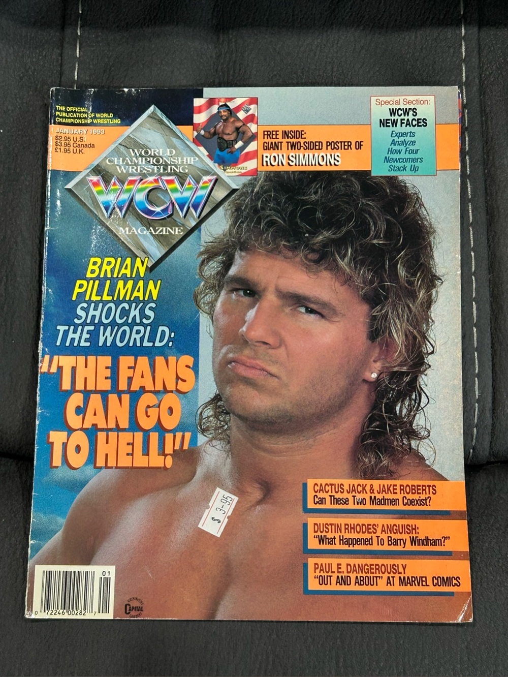 WCW magazine - January 1993